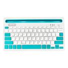 Teclado Sem Fio Oex Class, Bluetooth, Suporte Integrado Tablet ABNT2, Branco - TC502