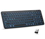 Teclado sem fio Omikamo Multi-Device 2.4G e Bluetooth