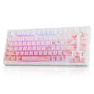 Teclado sem fio para jogos DAREU EK75PRO Sakura Pink RGB