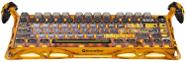 Teclado sem fio para jogos GravaStar Mercury K1 Pro Yellow
