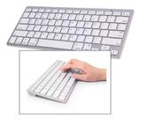 Teclado Sem Fio Peining Fr-3001 Compatível Ipad E Android Cinza
