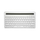 Teclado Sem Fio Recarregável Mult-Device RC/BT K-BT100WH C3Tech - Branco