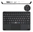 Teclado sem fio Recarregável Touchpad P/ Tablet Lenovo M9