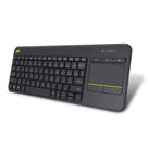 Teclado sem Fio Touch Pad Integrado Logitech K400 e mouse
