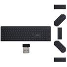 Teclado Sem Fio TSI 50 Intelbras Preto 2.4GHz ABNT2 Silencioso Mais Precisão na Digitação
