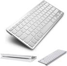 Teclado Sem Fio Ultra Fino Bluetooth Para Tablet e Compativel Celular ipad Iphone, Computador