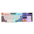 Teclado Semi-Mecânico Gamer Rise Mode G1, Rainbow, USB, Branco e Cinza - RM-TG-01-WG Teclado Semi-Mecânico Gamer Rise Mode G1, Rainbow, USB, Branco e Cinza - RM-TG-01-WG