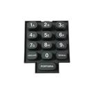 Teclado Silicone Porteiro Xpe Intelbras Maxcom Original Novo