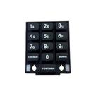 Teclado Silicone Porteiro Xpe Plus Id Original Intelbras