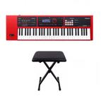 Teclado Sintetizador Roland XPS30 RD Com Banqueta Kit