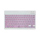 Teclado Slim Bluetooth BT Inteligente Tablet Notebook Cor:Rosa