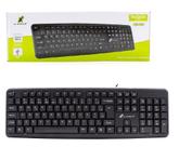 Teclado Slim com 104 Teclas Macias Silenciosas e Confortáveis
