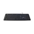 Teclado Slim Com Fio USB Multilaser TC065 Preto Resistente Água