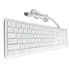 Teclado Slim Rise Mode, USB 2.0, ABNT2, Branco - RM-TS-FW Teclado Slim Rise Mode, USB 2.0, ABNT2, Branco - RM-TS-FW