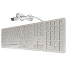 Teclado Slim Rise Mode, USB, Prata - RM-TS-FS