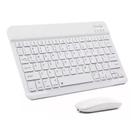 Teclado Slim sem Fio Bluetooth Português ABNT2 Mouse Bluetooth