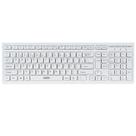 Teclado slim usb branco oex tc 300 teclado com fio para pc