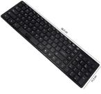 Teclado slim wireless easy pc preto