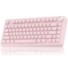 Teclado SOLAKAKA A75 Mecânico Sem Fio 75% RGB Teclado SOLAKAKA A75 Mecânico Sem Fio 75% RGB