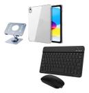 Teclado + Suporte + Mouse + Capa Tpu Para iPad 10ª 10.9