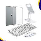 Teclado+ Suporte+ Mouse+ Capa Tpu Para iPad Air 5ª Geração