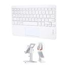 Teclado Touchpad Bluetooth + Suporte Para Tablet Positivo T770f