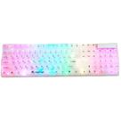 Teclado Transparente Led Color Padrão USB N240403-1 - Quanhe Teclado Transparente Led Color Padrão USB N240403-1 - Quanhe