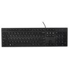 Teclado USB Dell KB216 - Padrão US - Teclas Multimídia - KB216-BK-US