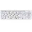 Teclado usb flat tc300 branco oex