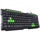 Teclado Usb Gamer Vx Gaming Dragon V2 Abnt2 1.8M Preto Com