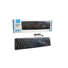 Teclado USB Hoopson TPC058 ABNT2 com Ç Silencioso Ergonômico Preto Escritório Teclado USB Hoopson TPC058 ABNT2 com Ç Silencioso Ergonômico Preto Escritório