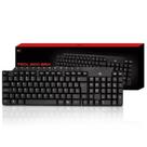 Teclado Usb Multimidia 107 Teclas Abnt 2 - Preto 8151 BRX