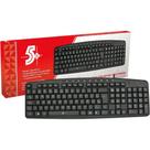 Teclado usb office multimidia usb com fio - SANTANA CENTRO