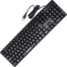 Teclado USB Padrão Brasil BK-103 Preto QWERTY Exbom Original