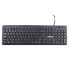 Teclado usb slim vinik tc100 chocolate teclado pc com fio