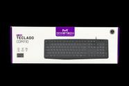 Teclado usb tf-2006 preto marca maketech