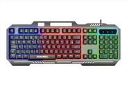 Teclado usb ultra gamer retroiluminado abnt