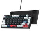 Teclado Ussixchare TKL 75% Hot-Swappable RGB com Fio Teclado Ussixchare TKL 75% Hot-Swappable RGB com Fio