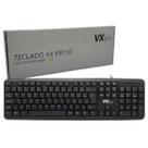 Teclado Vxpro, Usb, Abnt2, Preto - Vxkb110