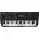 Teclado Yamaha MODX6+ Plus Sintetizador Preto Teclado Yamaha MODX6+ Plus Sintetizador Preto