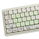 Teclas Sumgsn PBT MOA Profile Cute Green Panda 140 teclas Teclas Sumgsn PBT MOA Profile Cute Green Panda 140 teclas