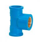Tee Azul Amanco 3/4 X 1/2 . / Kit C/ 24 Unidades