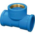 Tee Azul Fortlev 3/4 X 1/2 - Kit C/15 Unidades