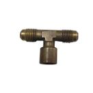 Tee C/ Lado Cônico P/ Manômetro 1/4" Sae Macho X 1/4" Sae Macho X 1/8 Tee C/ Lado Cônico P/ Manômetro 1/4" Sae Macho X 1/4" Sae Macho X 1/8