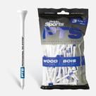 Tee de Golfe PrideSports PTS de Madeira 75 Unidades 8,3 cm
