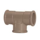 Tee de Redução 40x32mm Pvc Soldável para Tubulação Hidráulica Plastubos
