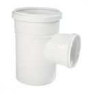 Tee Esgoto Shiva 100 X 50 Branco - Kit C/5 Unidades