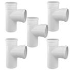 Tee Esgoto SN 50mm Sistemas Predial Encanamento 5Und Tee Esgoto SN 50mm Sistemas Predial Encanamento 5Und