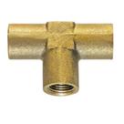 Tee Latão 1/8 NPT (I) x 1/8 NPT (I) x 1/8 NPT (I)