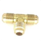 Tee Latão Forjado Flange 1/4 Sae Macho Te Tubo Cobre